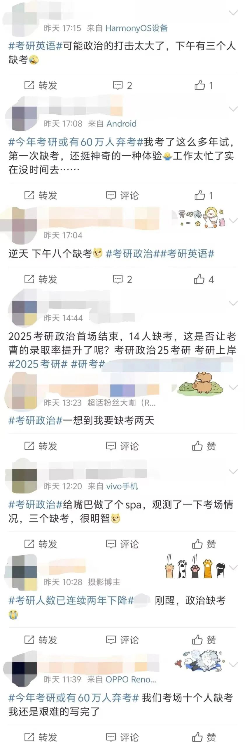 2025考研棄考人數(shù)！