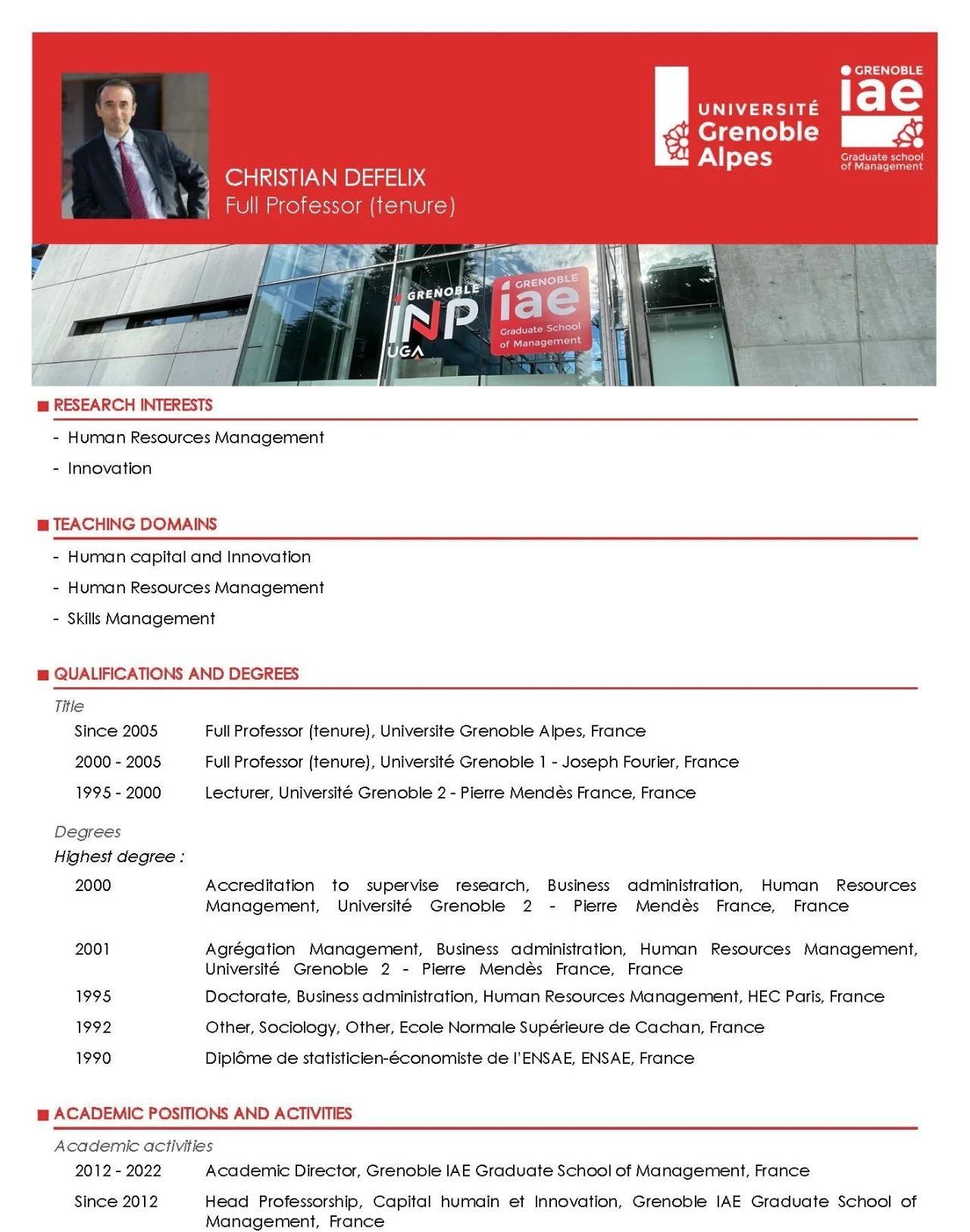 3月7-9日格勒諾布爾大學(xué)DBA課程預(yù)告