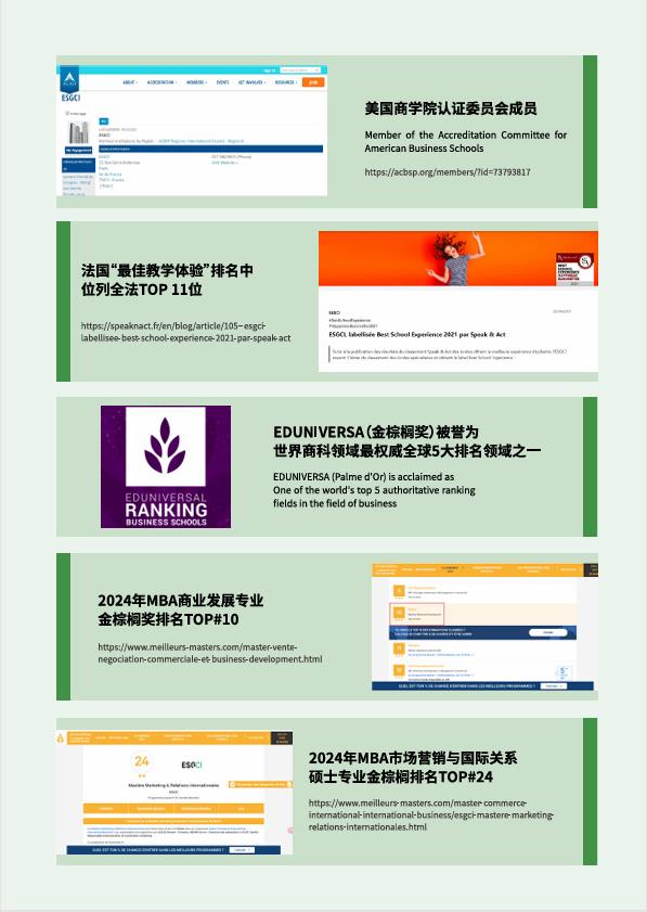 法國(guó)ESGCI 高等國(guó)際貿(mào)易與管理學(xué)院DBA