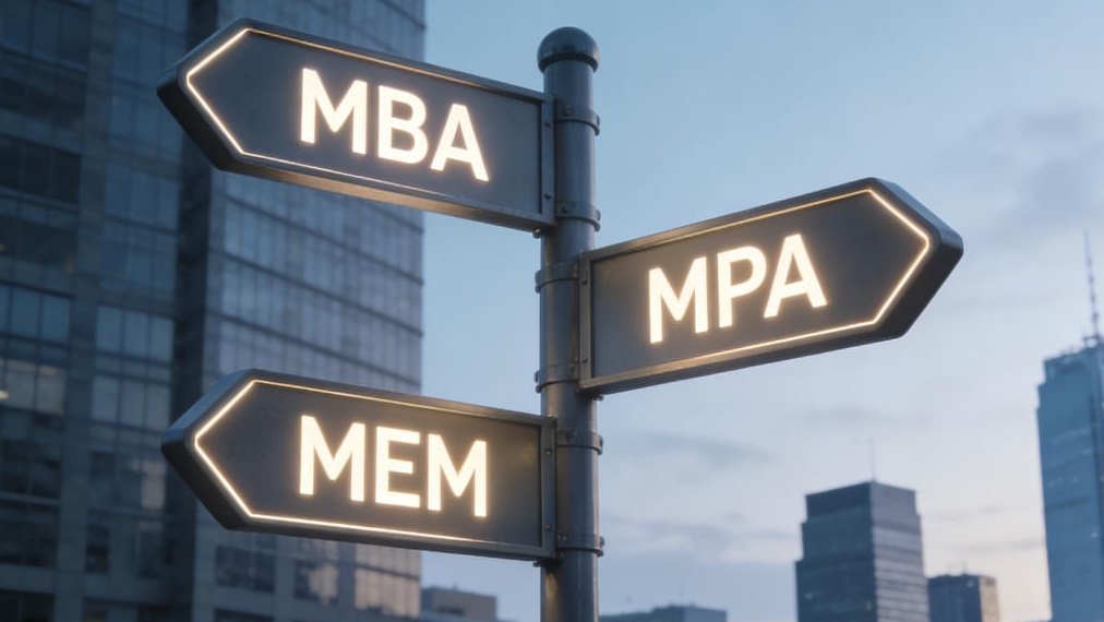MBA、MPA、MEM，三者核心差異是什么？