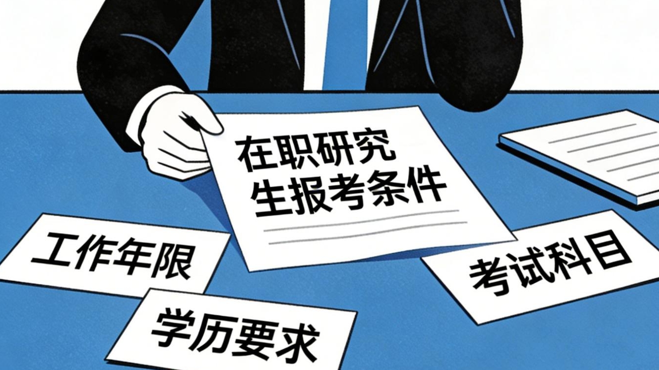 在職研究生報(bào)名條件是什么？必須本科滿 3 年嗎？答案講透了