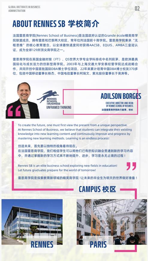 創(chuàng)新管理方向-全球工商管理博士（GDBA）簡章-法國雷恩商學(xué)院
